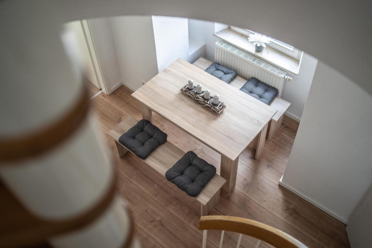 Malerische Maisonettewohnung Mit Zwei Balkonen Plauen Esterno foto
