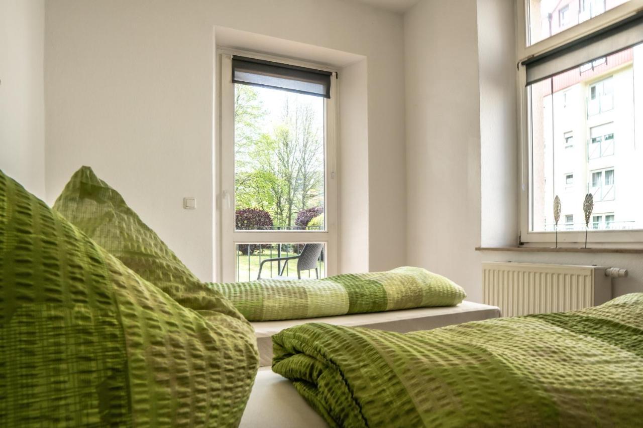 Malerische Maisonettewohnung Mit Zwei Balkonen Plauen Esterno foto